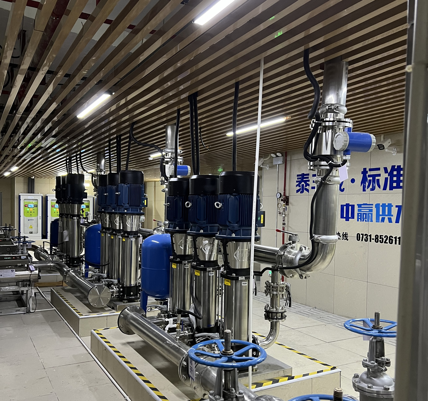 小區(qū)自來水二次加壓泵房