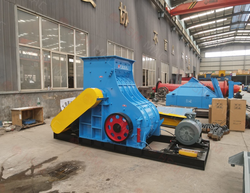 雙級無篩底粉碎機：煤矸石、建筑垃圾都能破